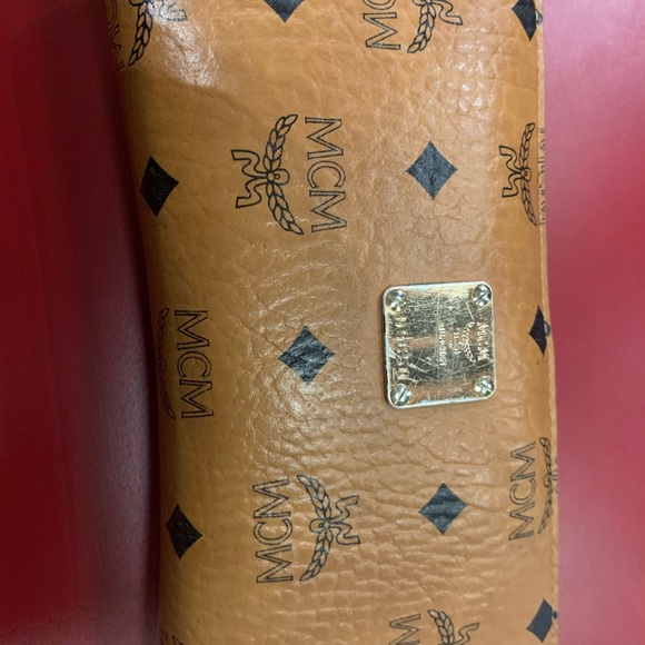 Mcm Zip around wallet in visestos original - Picture 3 of 3